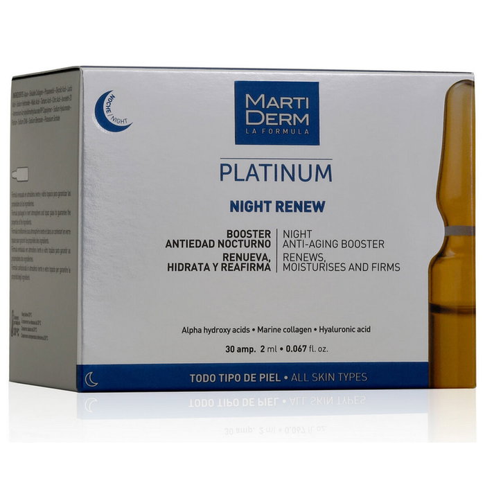 Martiderm Platinum Nuit Renew ampoules 10 x 2 ml