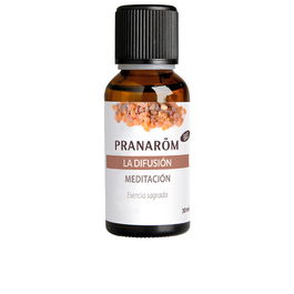 Pranarôm Diffusion Méditation 30 ml - Nard, Encens, Agrumes, Tubéreuse, Patchouli, Orange Douce, Cannelle