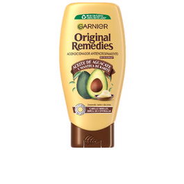Garnier Original Remedies Après-shampooing Avocat et Karité pour Cheveux Rebelles et Frisottis, 250 ml