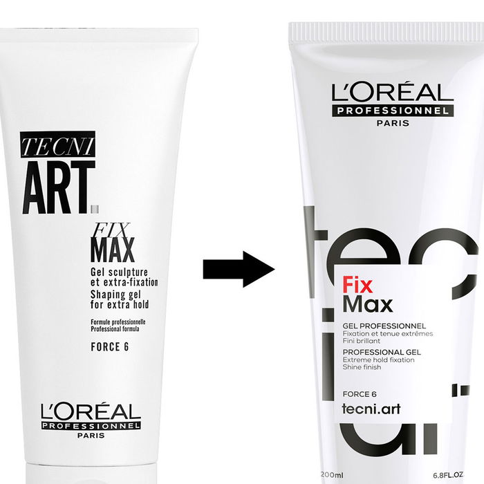 L'Oréal Professionnel Paris TECNI ART Fix Max Gel Force 6 Cheveux 200 ml