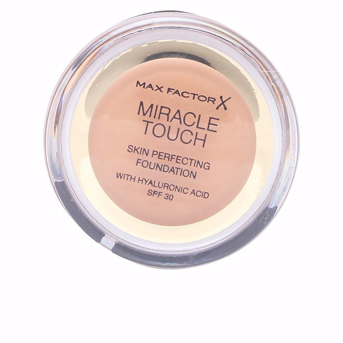 Max Factor Fond de Teint Liquide Miracle Touch #085 Caramel - 12 g - Texture Légère - SPF 30 - Pour Tous Types de Peau
