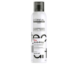 L'Oréal Professionnel Paris Tecni Art Fix Anti-Frisottis Laque Ionique, Fixation Puissante 24h, Protection Contre l'Humidité et l'Électricité Statique, 250 ml
