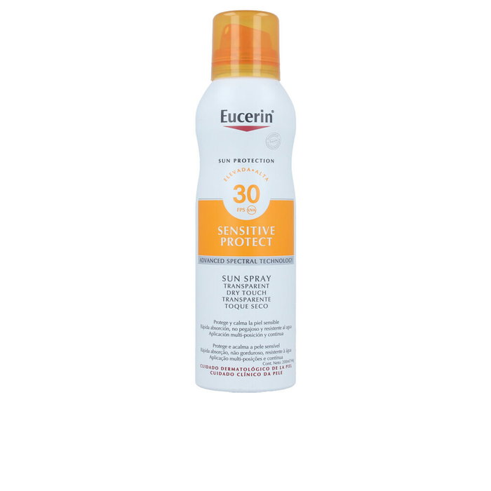 Eucerin SUN SENSITIVE PROTECT Spray Transparent Toucher Sec SPF50 Eucerin SUN SENSITIVE PROTECT Spray Transparent Toucher Sec SPF50