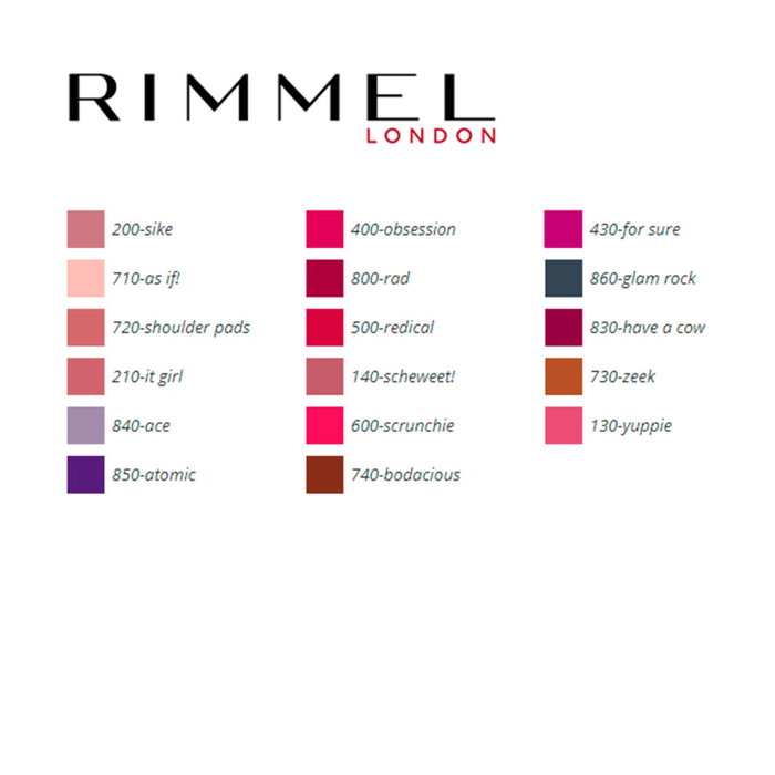 Rimmel London Stay Satin Rouge à Lèvres Liquide 740-bodacious