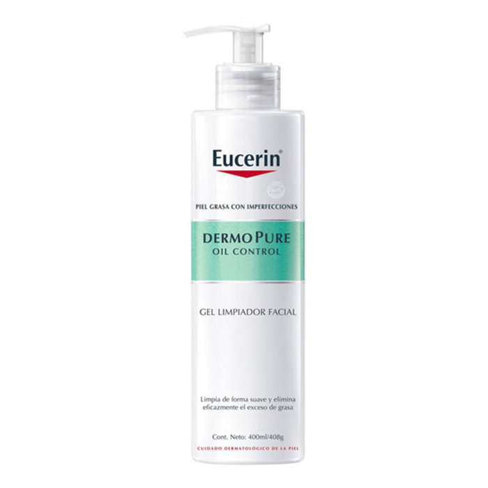 Eucerin Dermopure Oil Control Gel nettoyant visage 400 ml