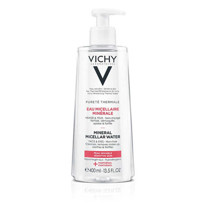 Vichy Pureté Thermale Eau Micellaire Minérale Peaux Sensibles 400 ml