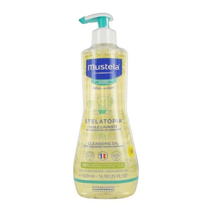 Mustela Stelatopia Huile de bain et douche 500 ml