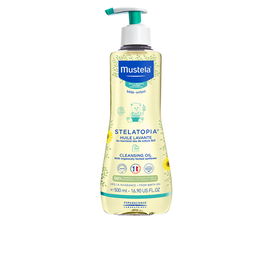 Mustela Stelatopia Huile de Bain et Douche 500 ml pour Peaux Très Sèches, Sans Parfum, Dès la Naissance