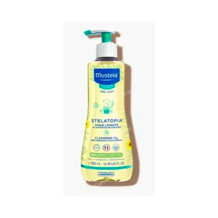 Mustela Stelatopia Huile de bain et douche 500 ml