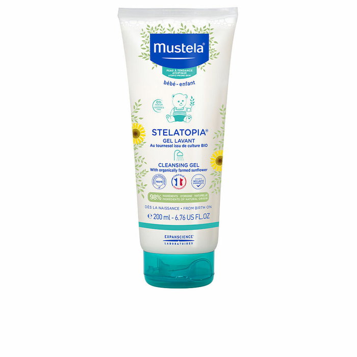 Mustela Stelatopia Gel de bain 200 ml