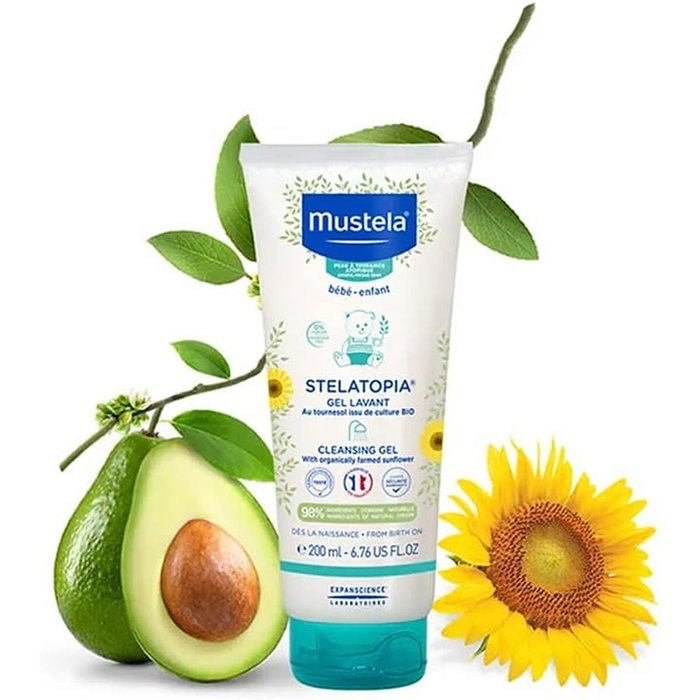 Mustela Stelatopia Gel de bain 200 ml