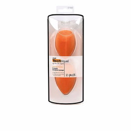 Real Techniques MIRACLE COMPLEXION SPONGE Duo de 2 éponges de maquillage miracle en mousse sans latex pour une application uniforme