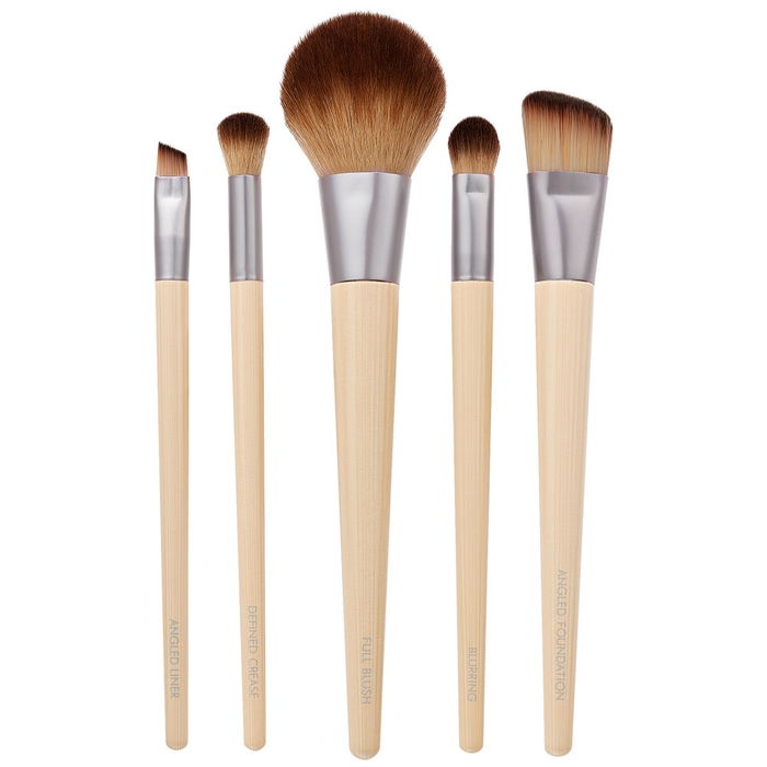 Ecotools Coffret 5 Pinceaux Maquillage Débuter la Journée en Beauté