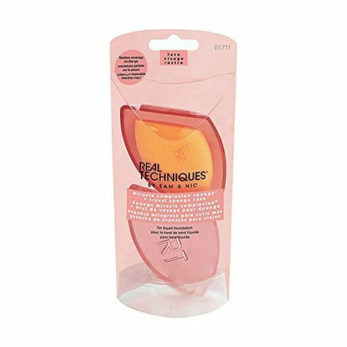 Real Techniques Miracle Complexion éponge et étui de voyage