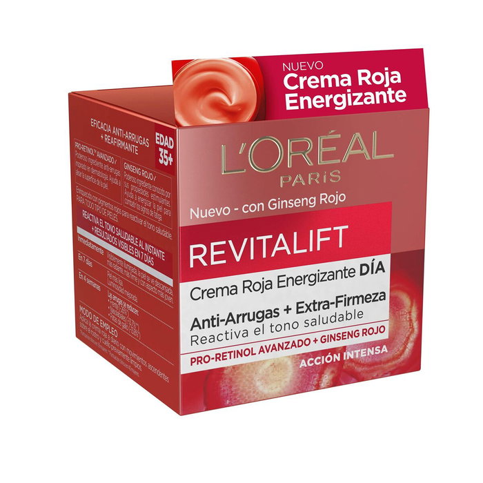L'Oréal Paris REVITALIFT GINSENG ROUGE Crème de jour énergisante 50 ml