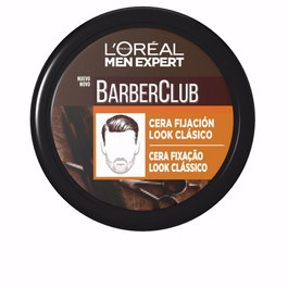 L'Oréal Paris Men Expert Barber Club Cire Fixante Look Classique - Pour Homme - Fixation Intense, Style Sobre et Élégant - Sans Traces - 75 ml
