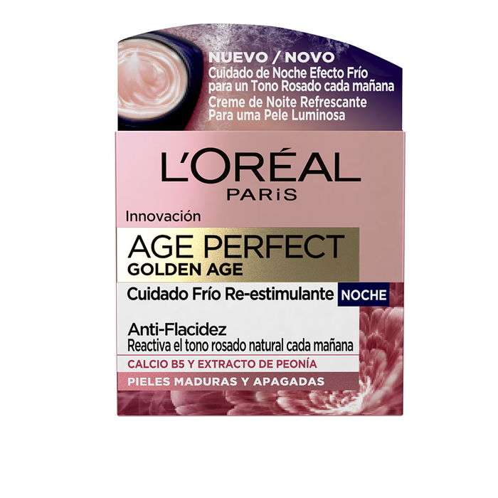 L'Oréal Paris Age Perfect Golden Age Crème de Nuit Raffermissante Peaux Matures 50 ml L'Oréal Paris Age Perfect Golden Age Crème de Nuit Raffermissante Peaux Matures 50 ml