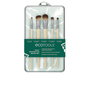 Ecotools - Coffret Daily Defined Eye 6 pièces - Ensemble de 5 pinceaux à maquillage et organisateur pour les yeux