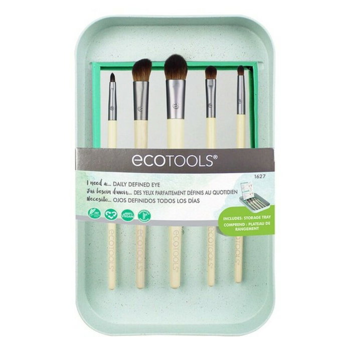 EcoTools Daily Defined Ensemble de pinceaux pour les yeux, 6 pièces EcoTools Daily Defined Ensemble de pinceaux pour les yeux, 6 pièces