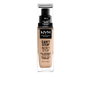 Nyx Professional Make Up Fond de Teint CAN'T STOP WON'T STOP Couvrance Totale #Vanilla Fluide Mat 30 ml