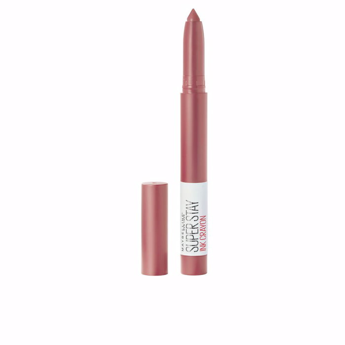 Maybelline SUPERSTAY INK CRAYON Rouge à Lèvres Waterproof, Teinte #15-lead the way, Formule Longue Tenue, 1.5g Maybelline SUPERSTAY INK CRAYON Rouge à Lèvres Waterproof, Teinte #15-lead the way, Formule Longue Tenue, 1.5g