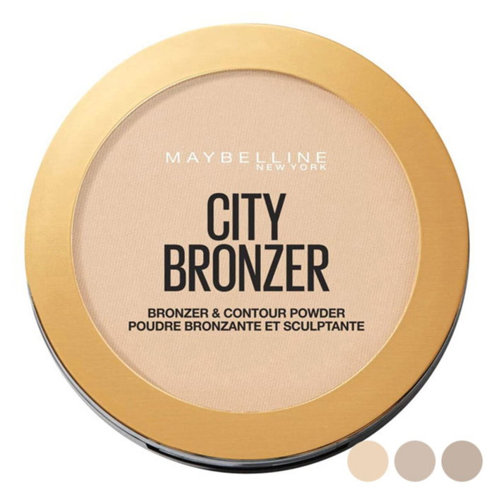 Maybelline CITY BRONZER poudre bronzante et de contouring 300-deep cool