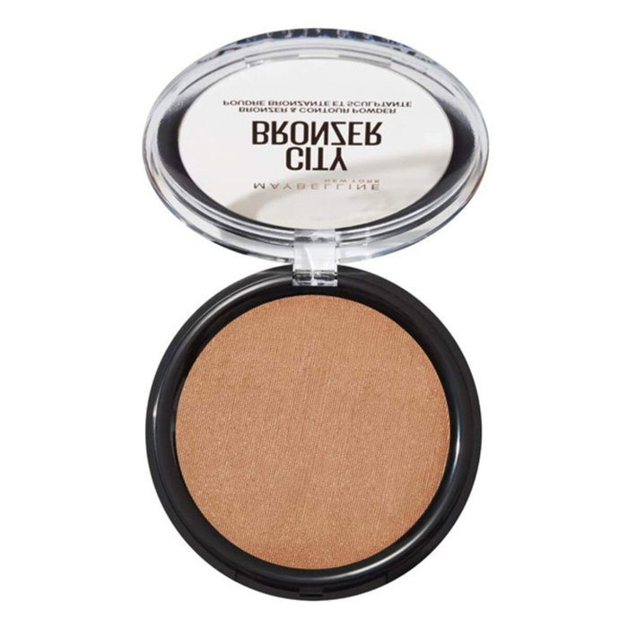 Maybelline CITY BRONZER poudre bronzante et de contouring 300-deep cool