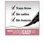 Maybelline Eye-liner Liquide HYPER EASY #800-Knockout Black, Pointe Brossée Souple, Noir Profond Résistant à l'Eau, 0.6 g