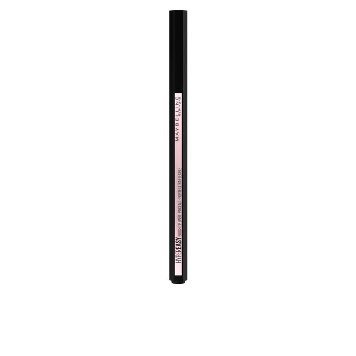 Maybelline Eye-liner Liquide HYPER EASY #800-Knockout Black, Pointe Brossée Souple, Noir Profond Résistant à l'Eau, 0.6 g