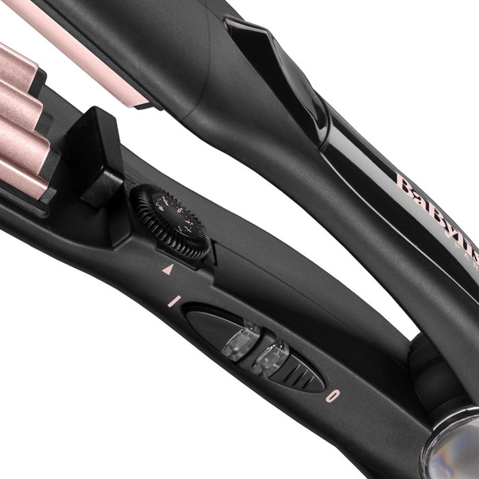Babyliss Fer à gaufrer 2165CE 35 mm Noir et Rose Babyliss Fer à gaufrer 2165CE 35 mm Noir et Rose
