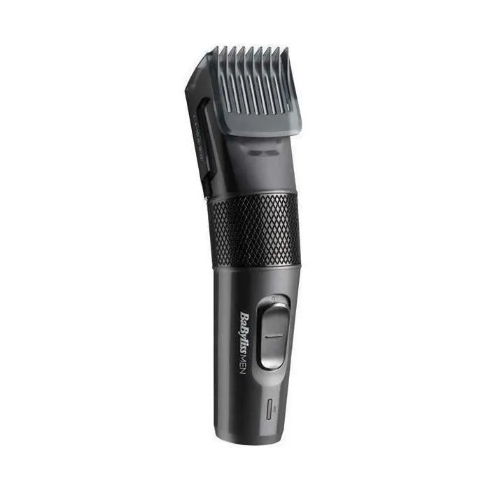 Babyliss Tondeuse à Cheveux Rechargeable E786E - Lames Acier Inoxydable, 13 Hauteurs de Coupe (0.5-24 mm), Autonomie 60 min, Lavable Babyliss Tondeuse à Cheveux Rechargeable E786E - Lames Acier Inoxydable, 13 Hauteurs de Coupe (0.5-24 mm), Autonomie 60 min, Lavable