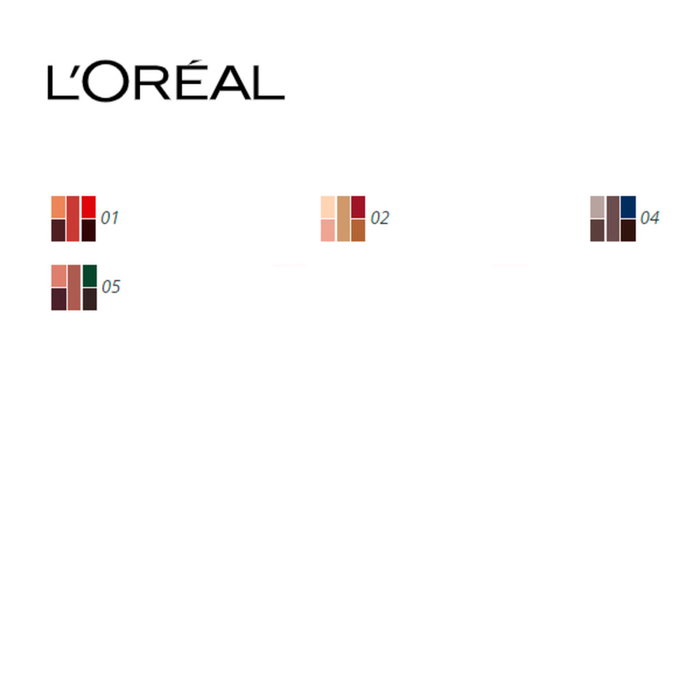 Palette d'ombres à paupières L'Oreal Make Up 4 g