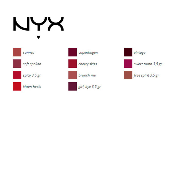 Nyx Professional Make Up SUEDE matte lip liner free spirit