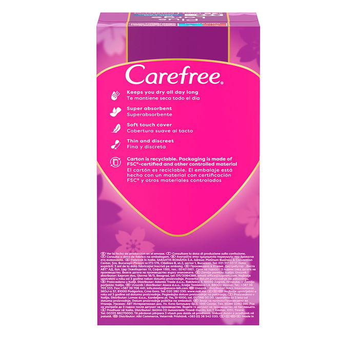 Carefree Protecteurs Maxi Frais 36 unités