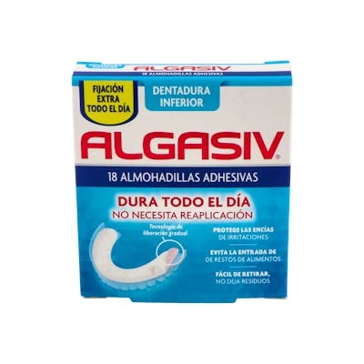 Algasiv Coussinets Adhésifs Lower 18 unités