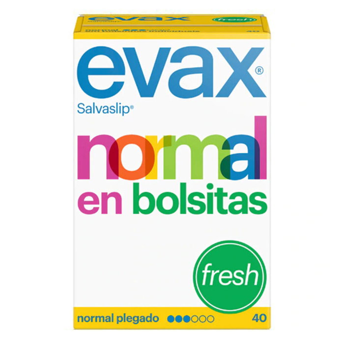 Evax Salva-Slip protège-slip normal frais, 40 unités