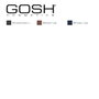 Gosh Infinity Double Crayon eyeliner en gel 002 Noir de carbone