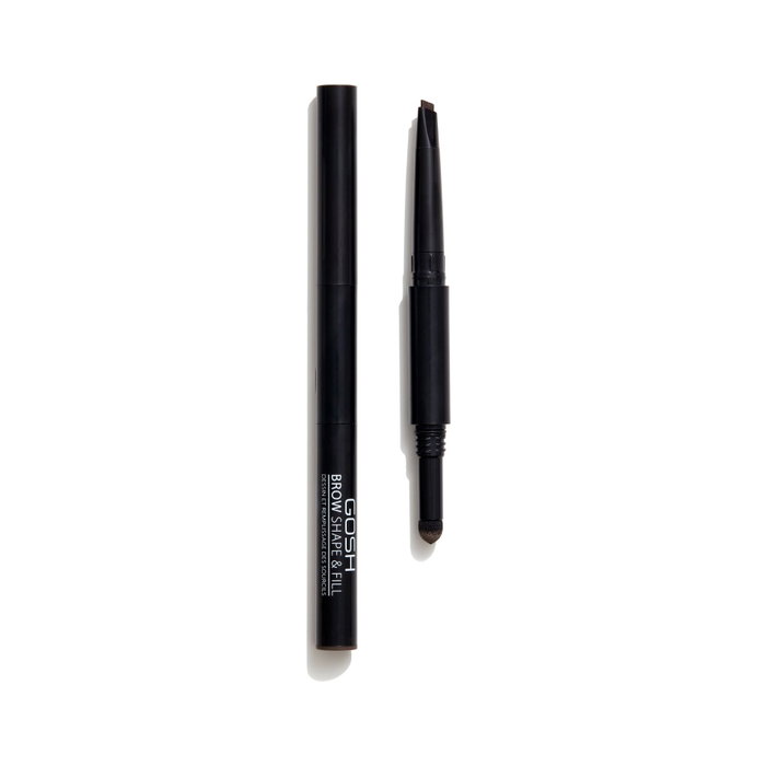 Gosh Shape & Fill Double Crayon à sourcils crème Dual 003 Marron foncé 0.5 g Gosh Shape & Fill Double Crayon à sourcils crème Dual 003 Marron foncé 0.5 g