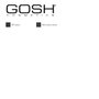 Gosh 24H PRO LINER eyeliner 002-carbon black