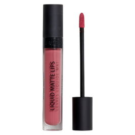 Gosh Rouge à Lèvres Liquide Mat, Teinte 003 Nougat Fudge, 4 ml