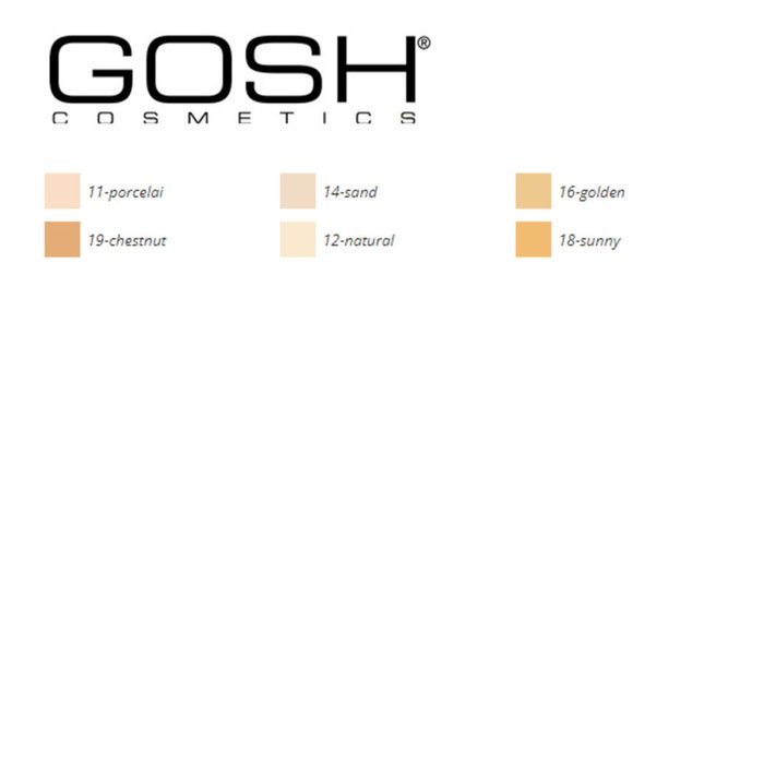 Gosh X-CEPTIONAL WEAR FOUNDATION 18-sunny Gosh X-CEPTIONAL WEAR FOUNDATION 18-sunny
