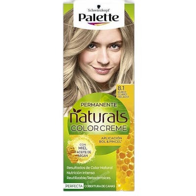 Palette 8.1-blond clair glacé Naturals Color Creme