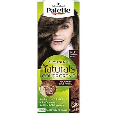 Palette Naturals 4.0-brun moyen Coloration Permanente 1 u