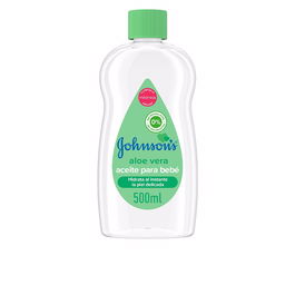 Johnson'S Baby Huile d'Aloe Vera pour Bébé - Soin Hypoallergénique pour Peaux Sensibles - 500 ml