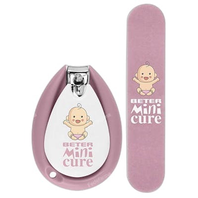 Beter Mini Cure Soin des Ongles Bébé Rose - 2 Pièces