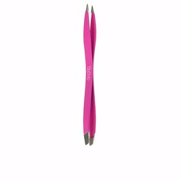Beter DUPLY Pince à épiler double extrémité fine/oblique Fuchsia 1 u