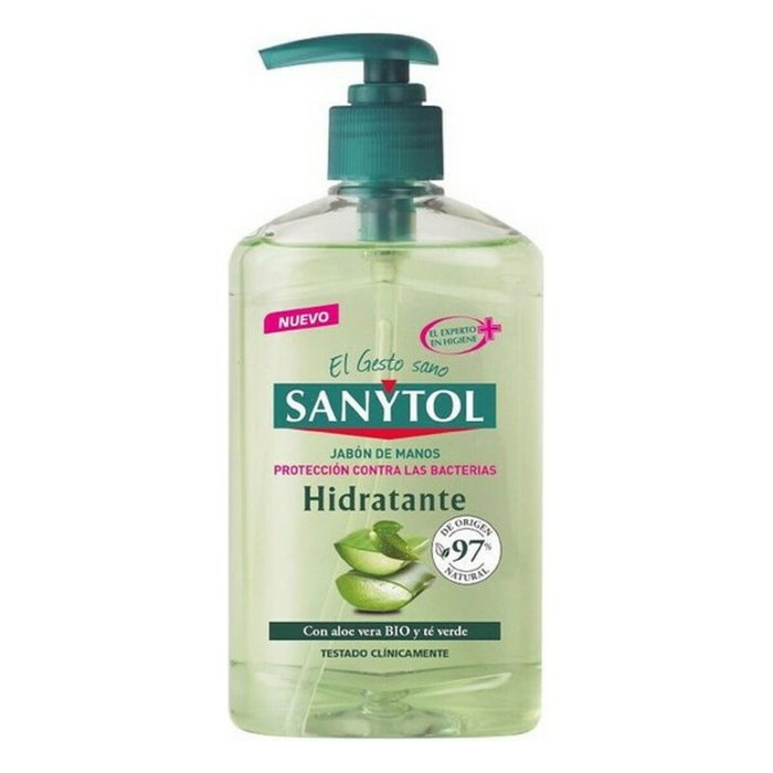 Sanytol Savon pour les mains antibactérien hydratant 250 ml Sanytol Savon pour les mains antibactérien hydratant 250 ml
