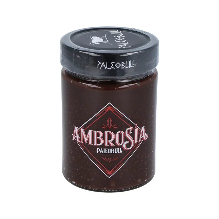 Paleobull Crème d'Ambroisie 100% Naturelle Cacao Noisettes sans sucres ajoutés 300g Paleobull Crème d'Ambroisie 100% Naturelle Cacao Noisettes sans sucres ajoutés 300g