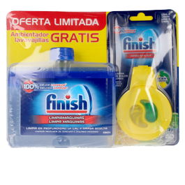 Finish Nettoyant Machine 250 ml + Désodorisant Lave-vaisselle 2 Unités
