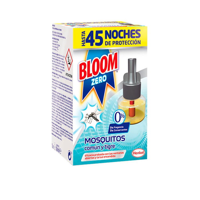 Bloom BLOOM ZERO MOSQUITOES recharge électrique liquide 45 nuits Bloom BLOOM ZERO MOSQUITOES recharge électrique liquide 45 nuits
